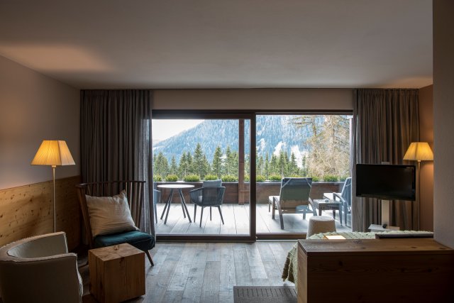 Superior Room con vista sulle Dolomiti
