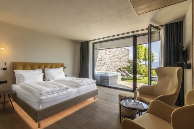 Garten Whirlpool-Suite