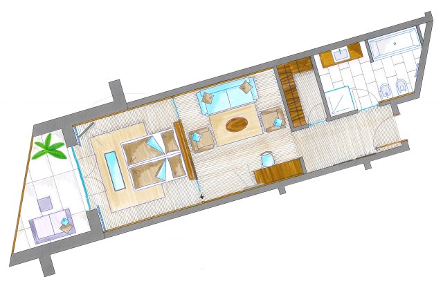 Zirben Suite Malatz (1/3)